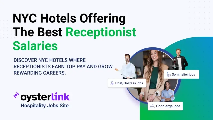 what nyc hotels pay receptionist a lot main photo
