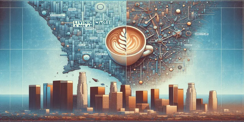 Los Angeles barista salary vs living wage