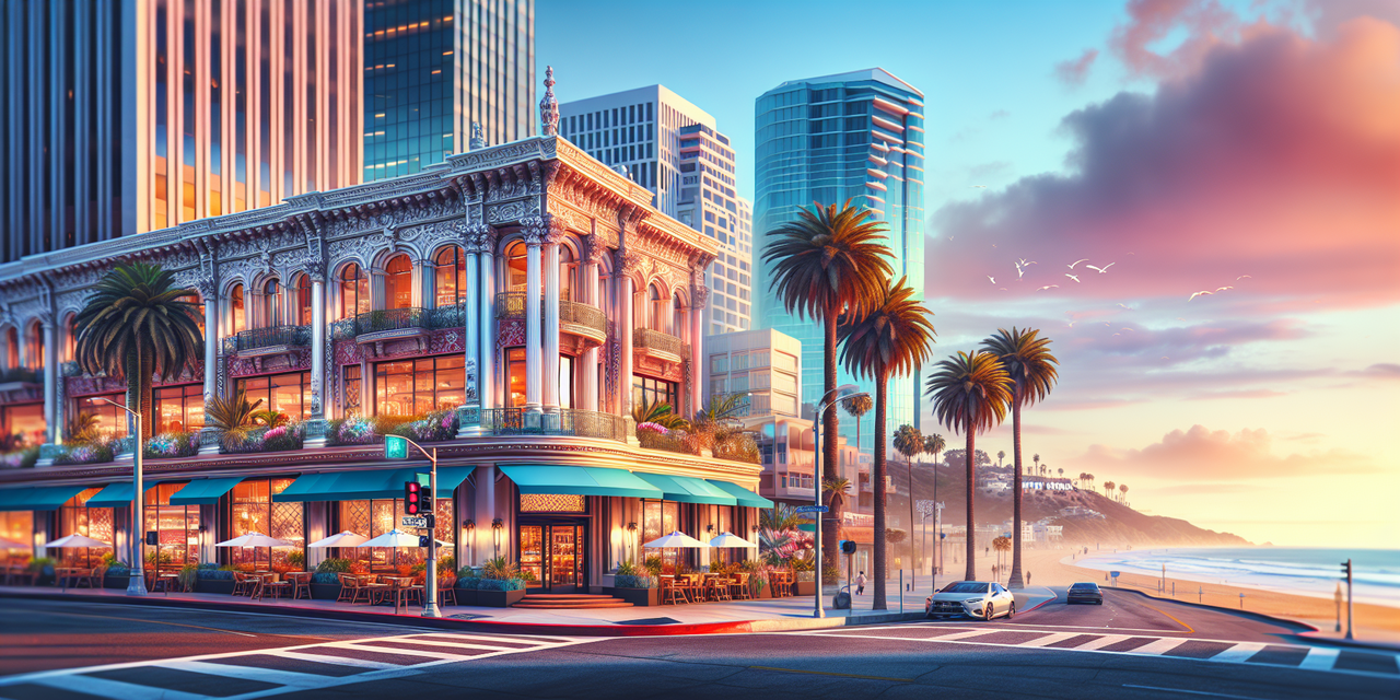 What restaurants do Pastry Chefs make the most money at in Santa Monica