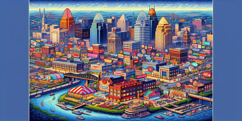 Teen working at fast food in Cincinnati