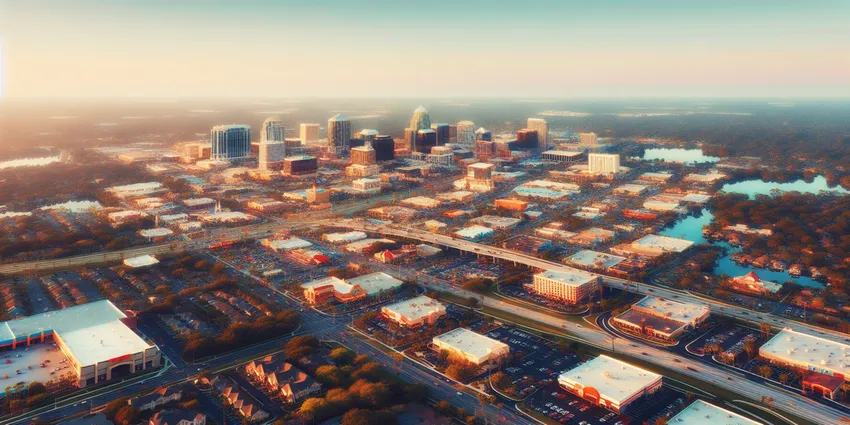 Teen working at a fast food restaurant in Orlando