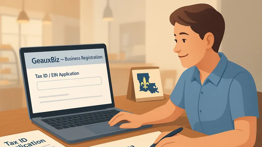 GeauxBIZ portal for Louisiana business registration