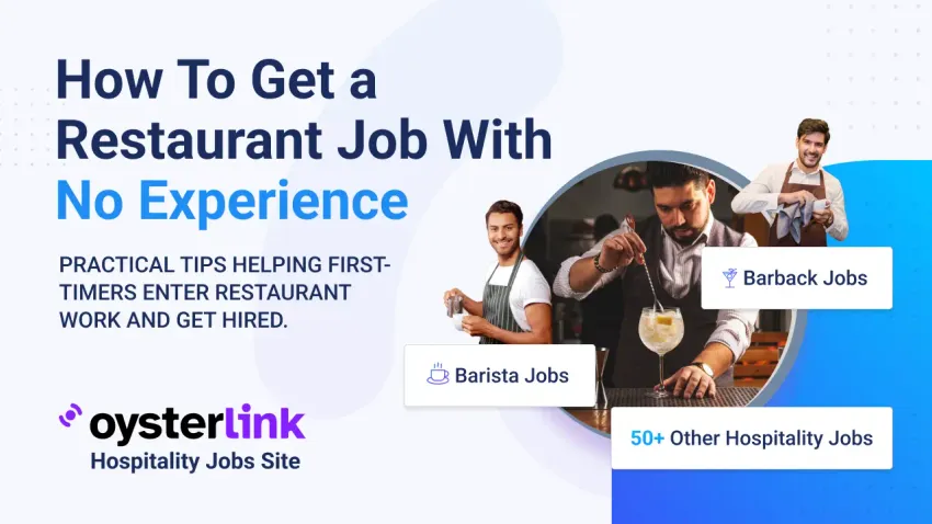 How To Get a Restaurant Job With No Experience blog image