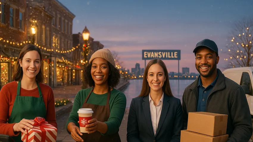 Evansville seasonal holiday jobs