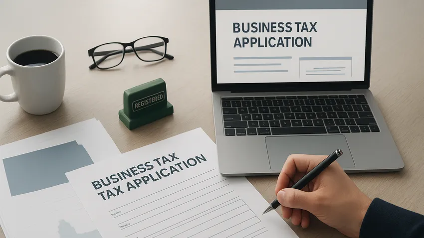South Dakota business tax license application