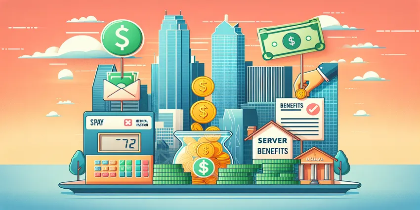 Dallas server salary guide