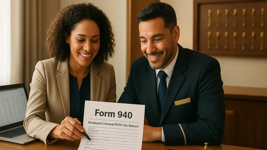 Form 940 employer FUTA tax return