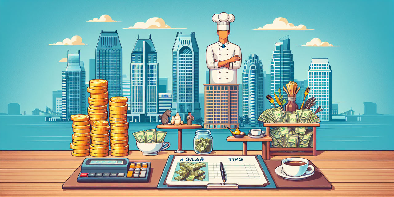 San Diego chef salary and tips overview