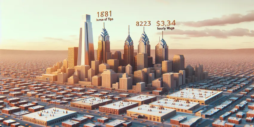 Server tipping in Philadelphia