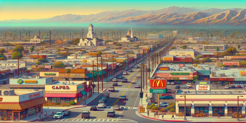 Young teen working at fast food restaurant in Oxnard