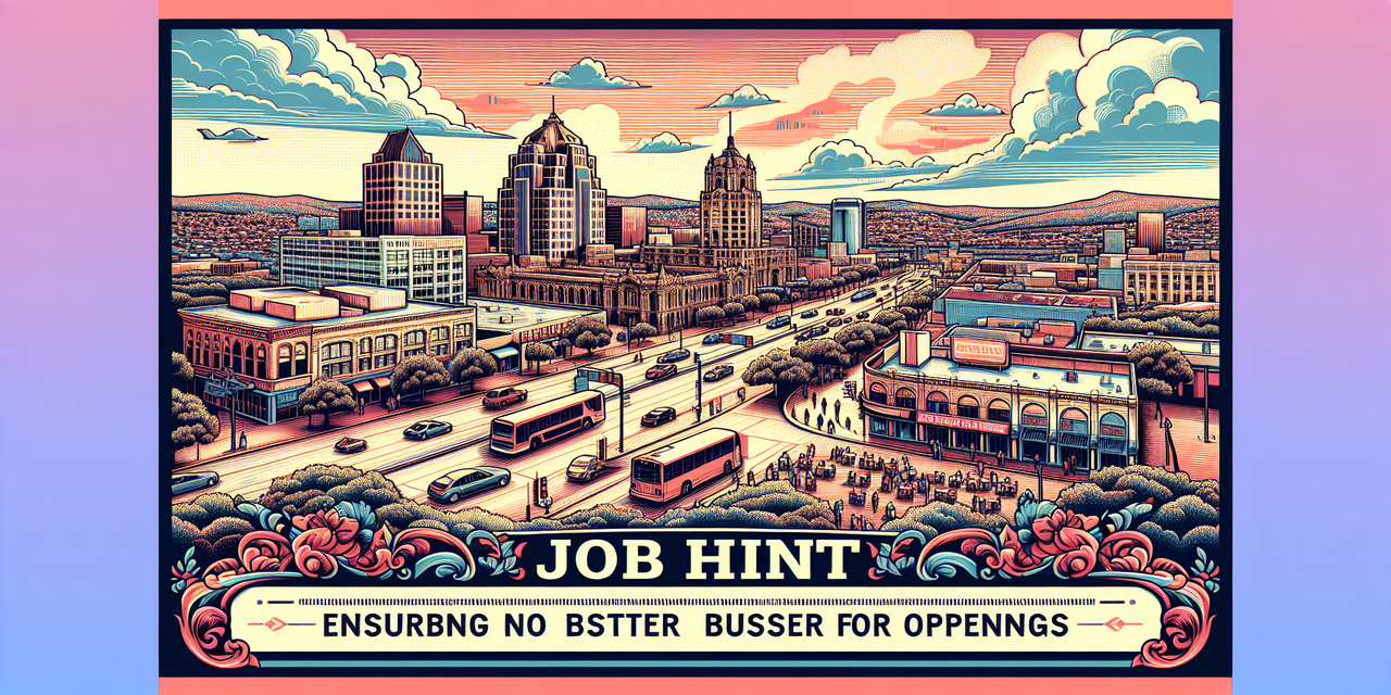 San Antonio job boards for busser jobs