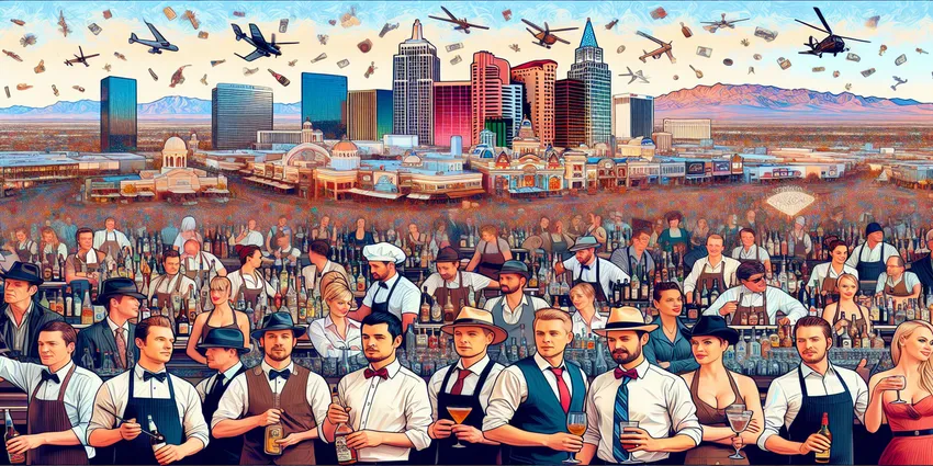 restaurants where bartenders make most money in north las vegas cover image