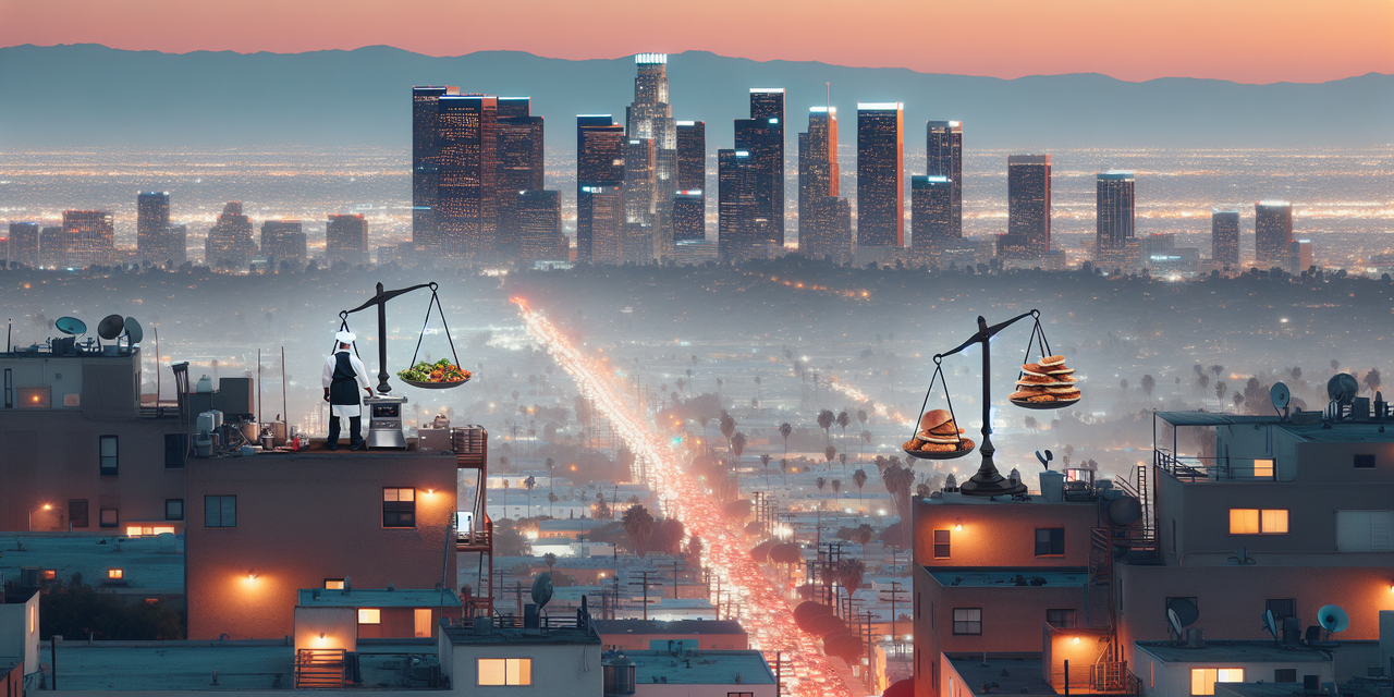 Los Angeles living wage comparison