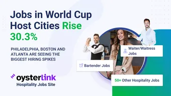 Jobs in World Cup Host Cities Rise 30.3%