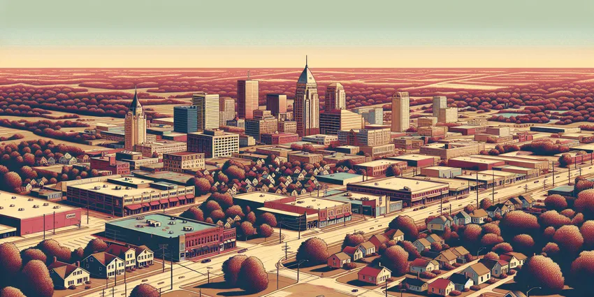 Teen working in fast-food restaurant in Fairfield, Ohio