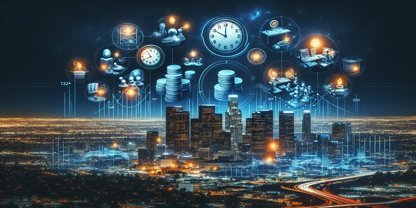 Overtime budgeting for servers in Los Angeles