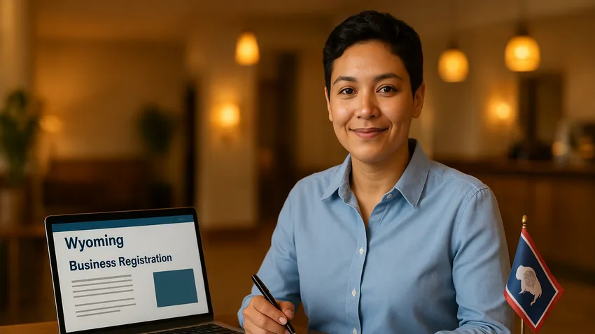 Wyoming business registration application