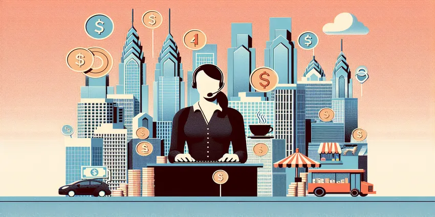 Philadelphia living wage comparison