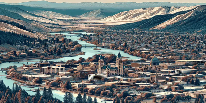 Teen working at fast-food restaurant in Pocatello