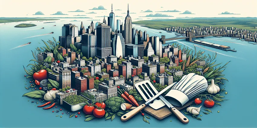Successful chef in New York City