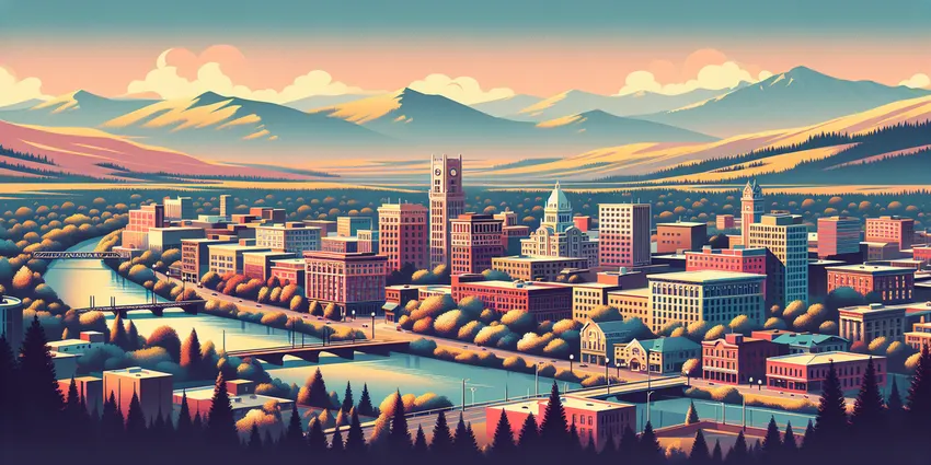 Teen working at a fast-food restaurant in Missoula, MT