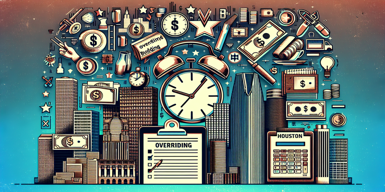 Houston bartender overtime budgeting