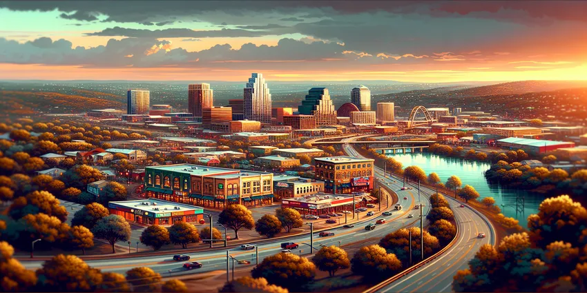 Young teen working at fast-food restaurant in Round Rock
