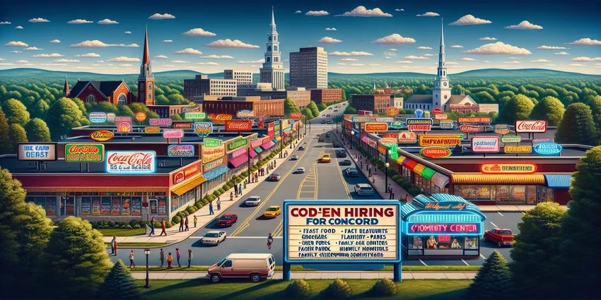Places that hire at 14 in Concord NH