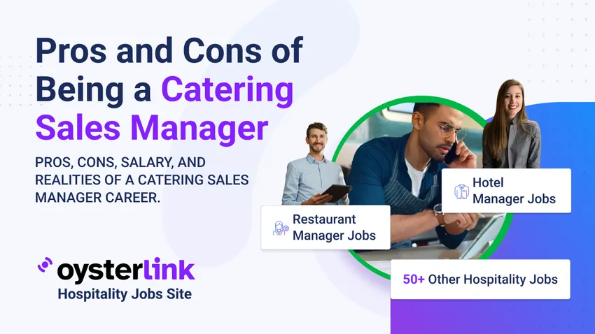 catering sales manager on phone
