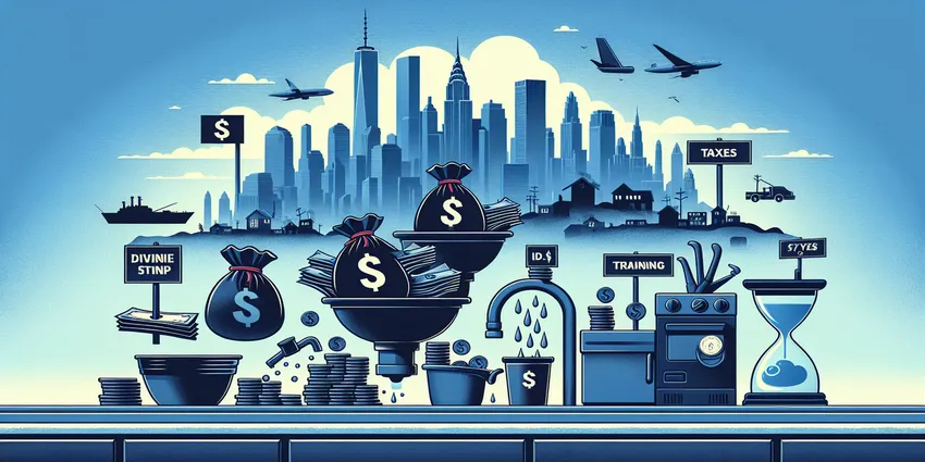 New York City restaurant dishwasher hiring costs