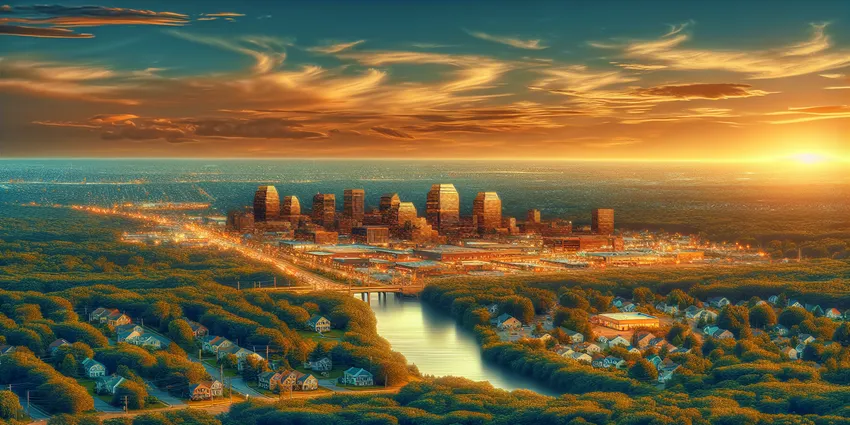 Teen working at a fast-food restaurant in Hackensack, NJ