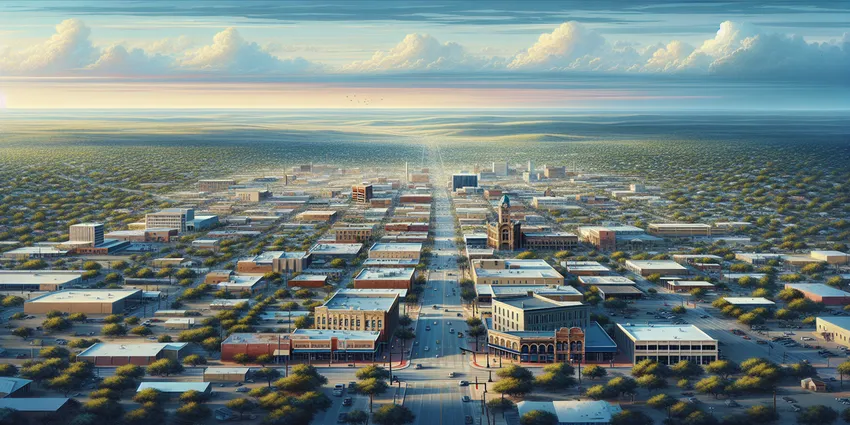 Young teen working at a fast food restaurant
