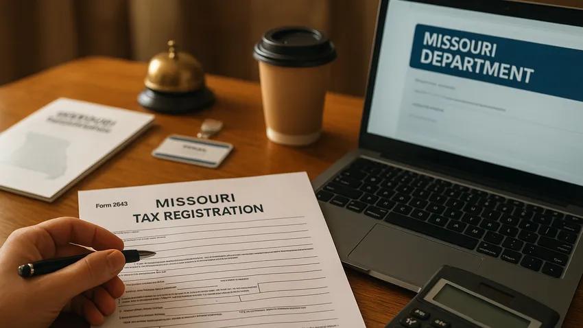 Missouri tax registration form 2643 application form