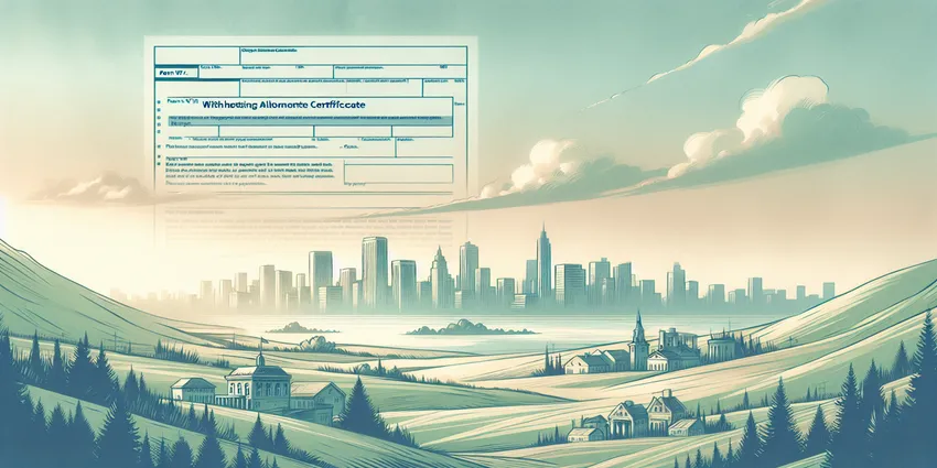 Form W-4VT form Vermont withholding certificate