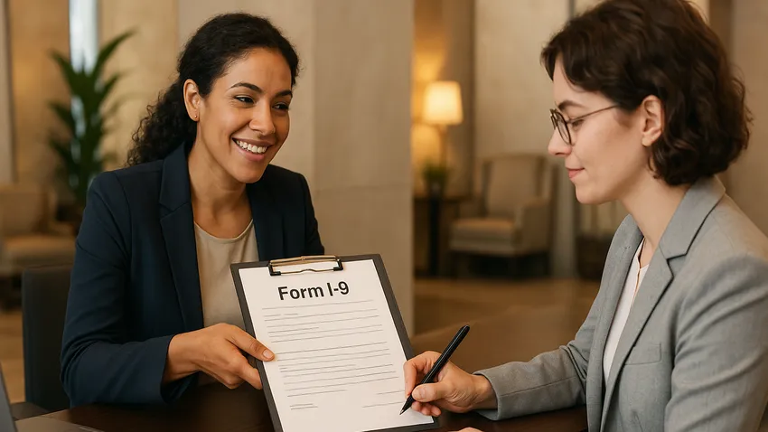 Employment Eligibility Verification Form I-9