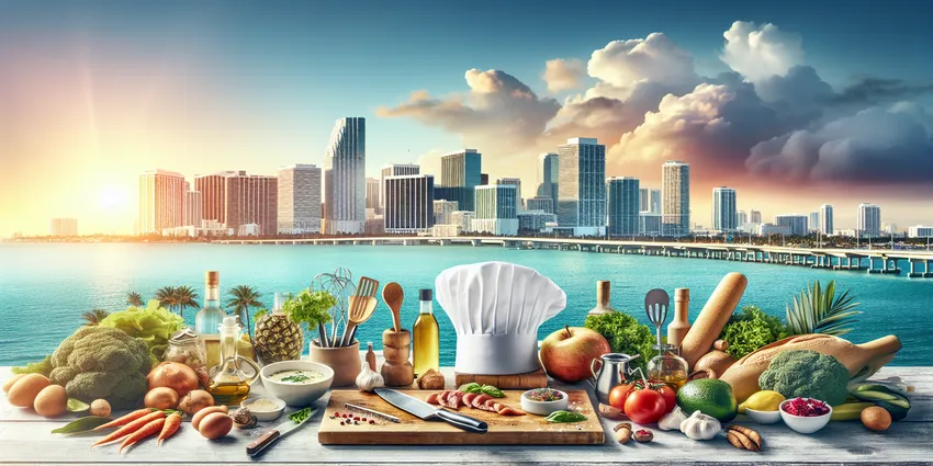 Successful cook in Miami