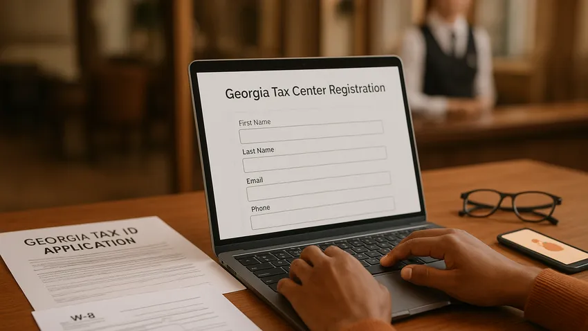 Georgia Tax Center registration