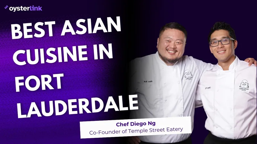 Chef Diego Ng cooking with others