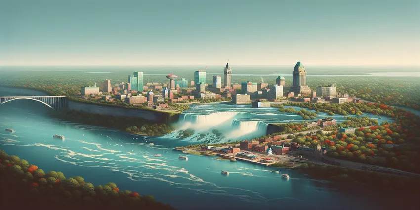 Young worker at fast-food in Niagara Falls