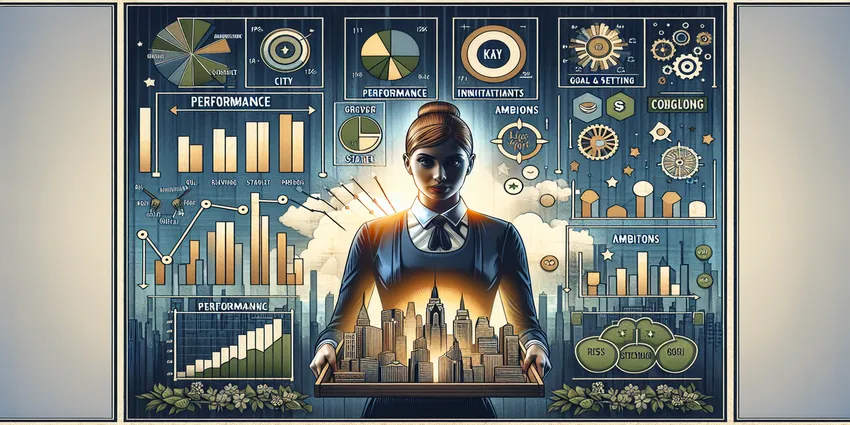 Waitress performance review template poster