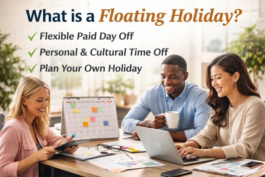 employees sitting on desk planning