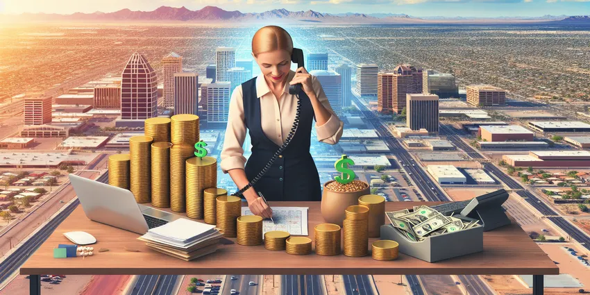 Phoenix receptionist wage comparison