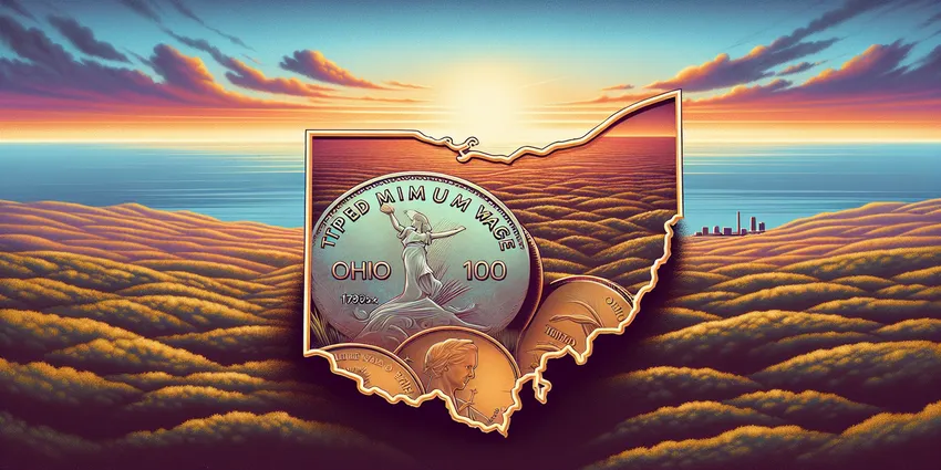 Ohio minimum wage and tipped wage 2026
