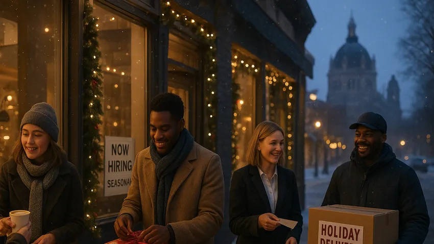 Seasonal holiday jobs in Saint Paul MN