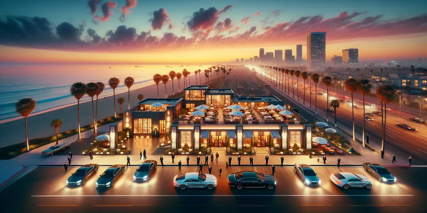 What restaurants do Cashiers make the most money at in Long Beach, CA