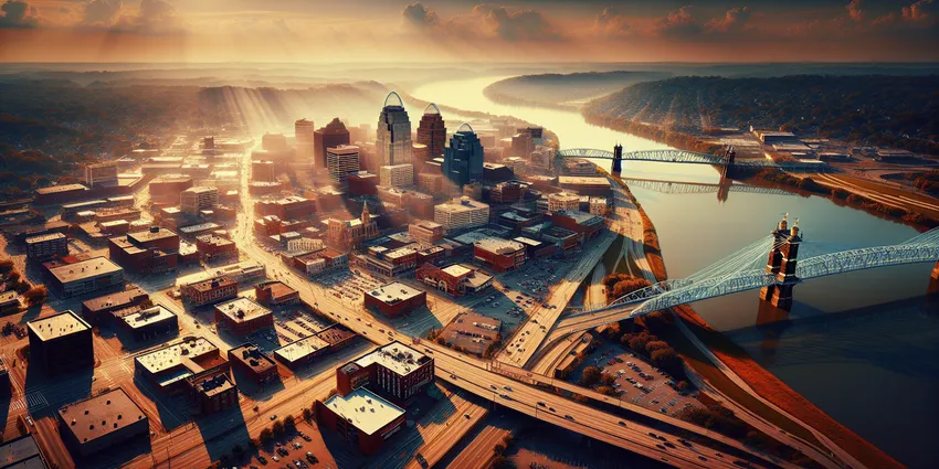 Teen working at a fast-food restaurant in Cincinnati, OH