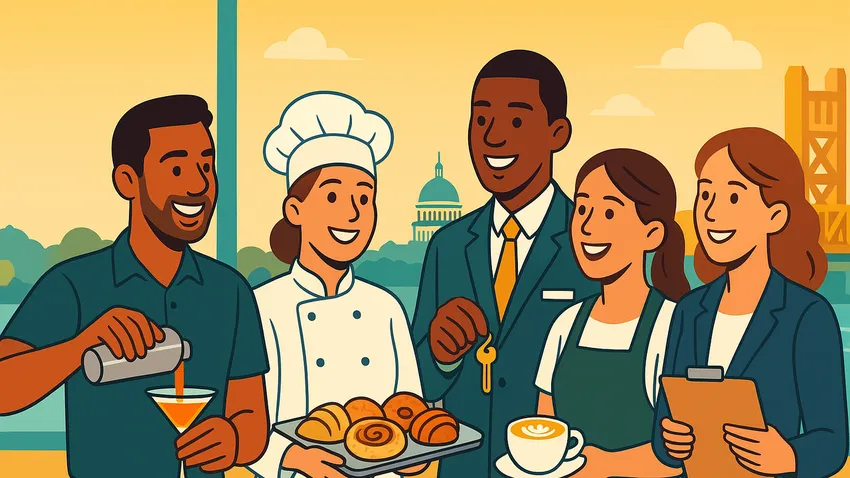 Fun hospitality jobs Sacramento