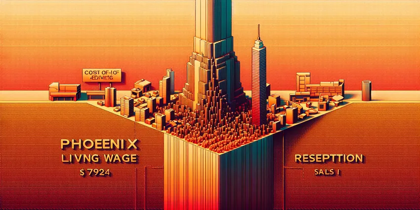 Phoenix receptionist at work