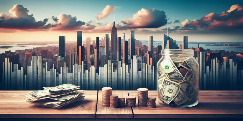 NYC server earning tips