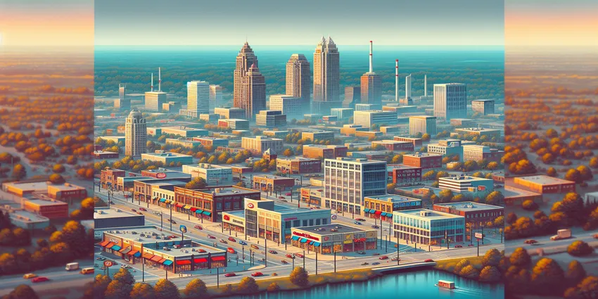 Teen working at a fast food restaurant in Columbus, GA